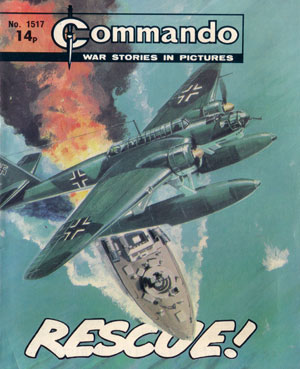 Commando 1517 - cover by John Ridgway