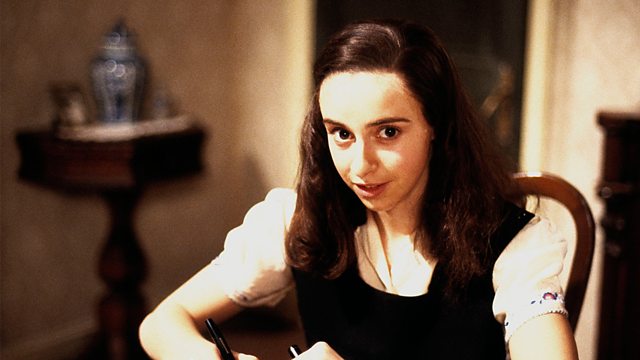 Katharine Schlesinger as Anne Frank in the BBC's The Diary of Anne Frank, which Terrance Dicks produced in 1987 Image: BBC