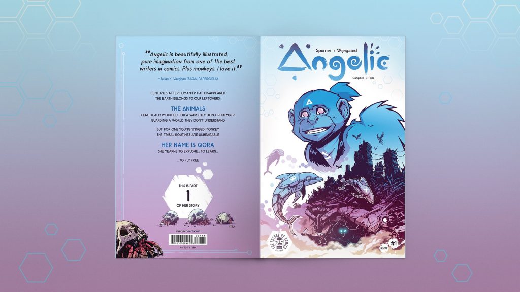 Image Comics - Angelic - Cover design by Emma Price