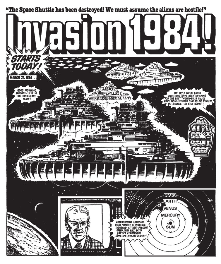 Man's first encounter with aliens is not a peaceful one in Invasion 1984