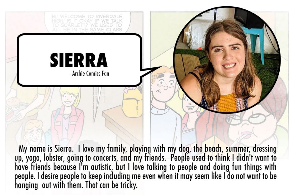 Part of Sierra's message in the new edition of "Scarlet"