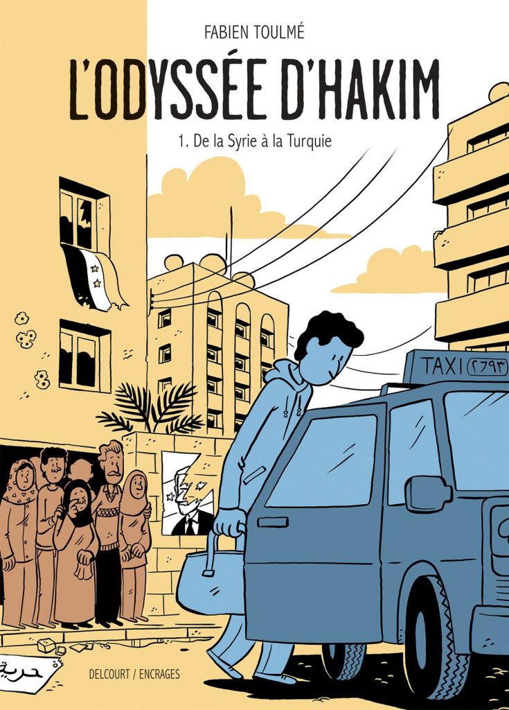L’Odyssée d’Hakim Volume One - from Syria to Turkey - the true story of Hakim, a young Syrian who had to flee his country to become a refugee. It's a powerful account, touching, on what it is to be human in a world that sometimes forgets to be.
