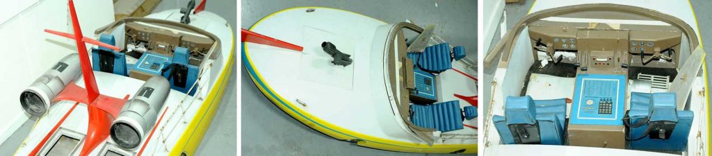 Gerry Anderson's The Investigator pilot speedboat prop. Image: Vectis