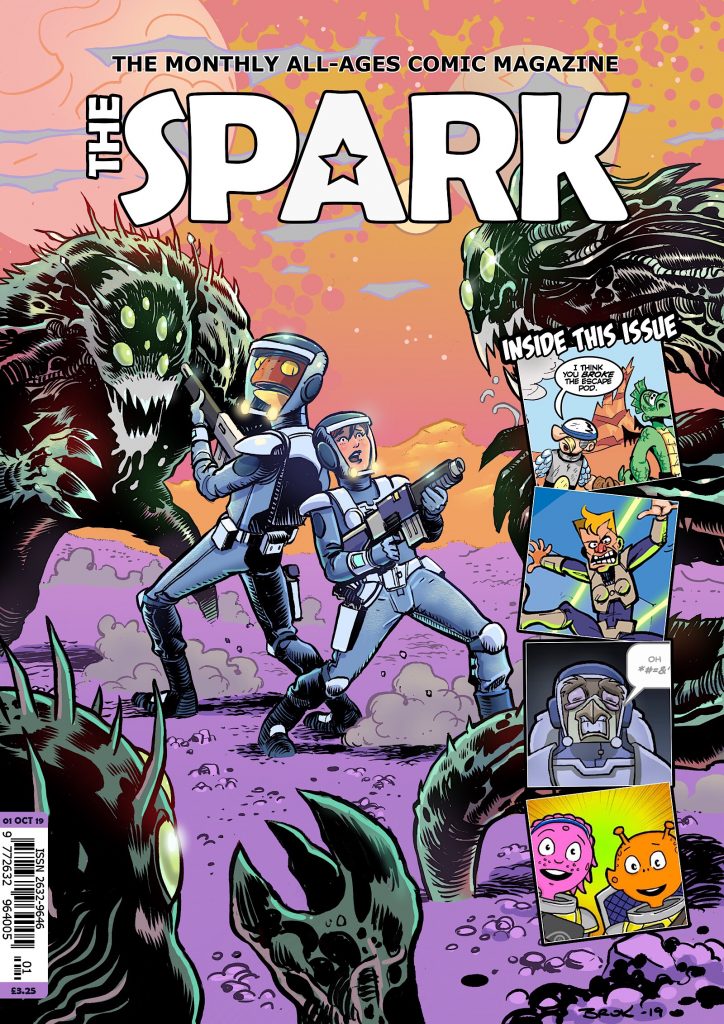 The Spark #1 - cover by Nick Brokenshire