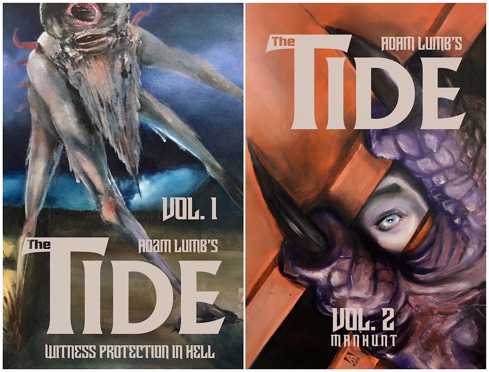 The Tide Volume Two by Adam Lumb - Volumes One and Two