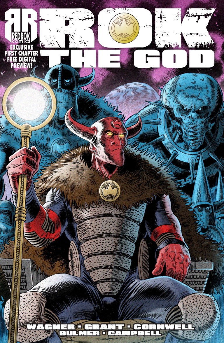 RedRok Comics - Rok the God - Cover