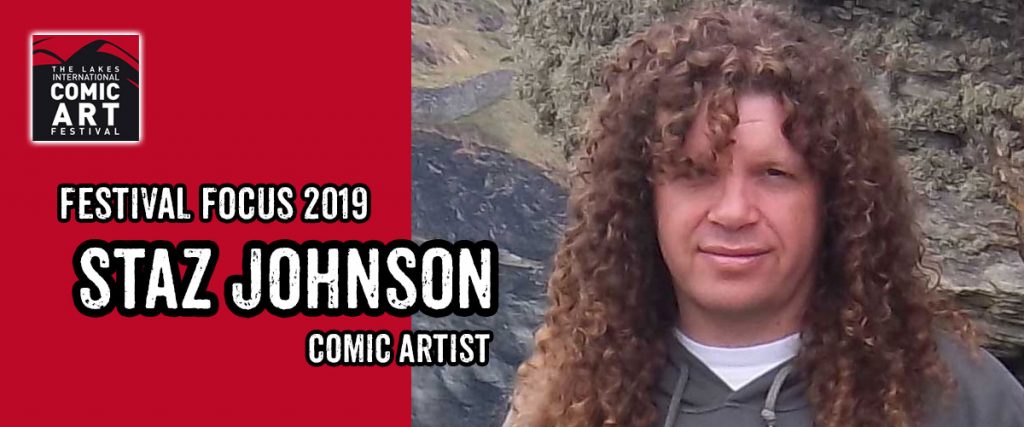 Lakes Festival Focus 2019: Comic Artist Staz Johnson