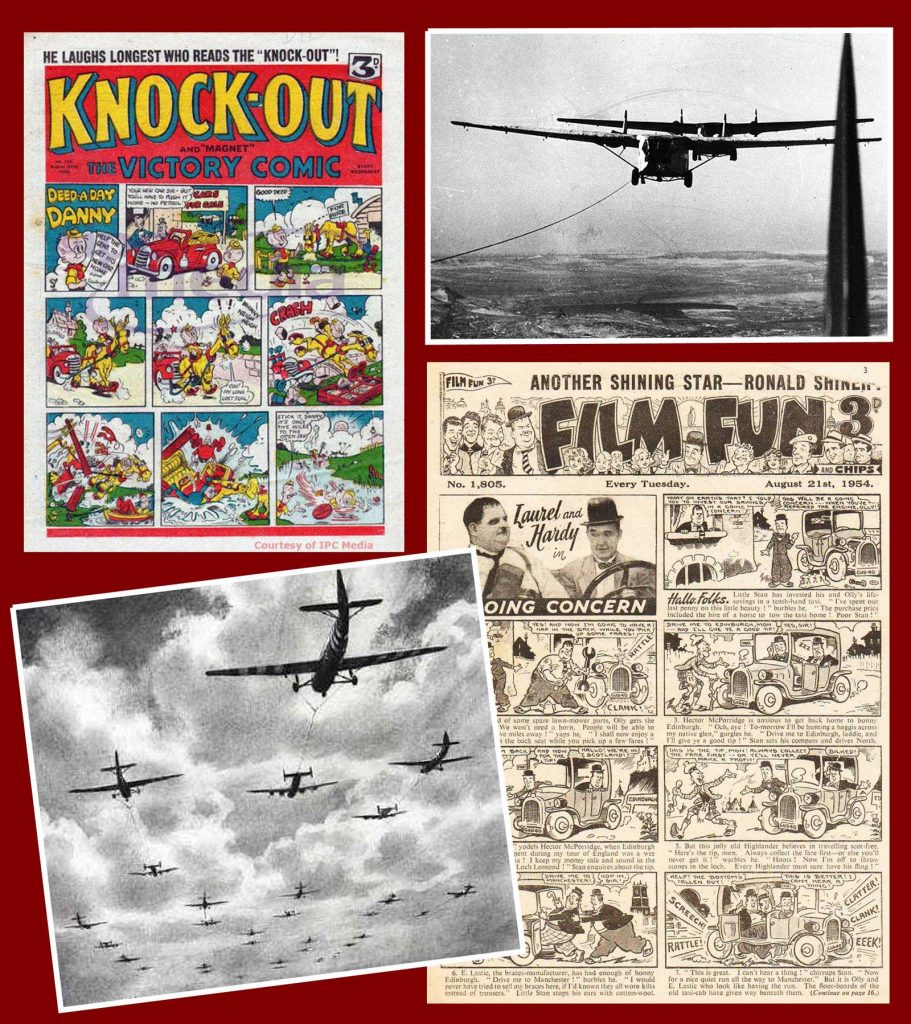 Knockout, Film Fun, gliders