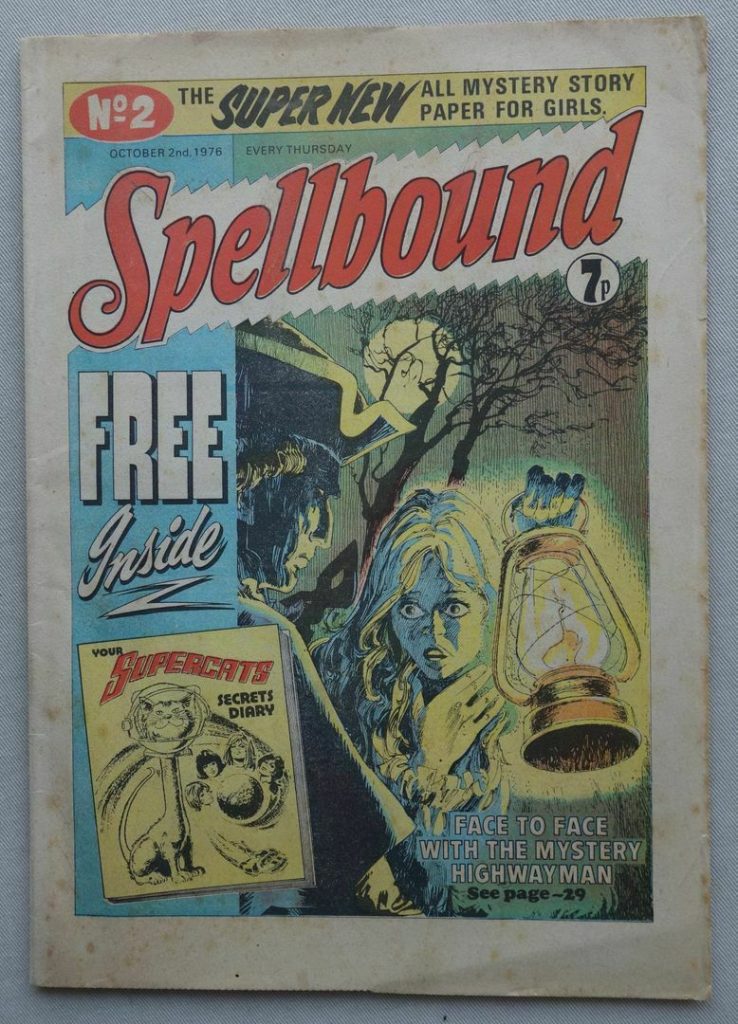 Spellbound #2, cover dated 2nd October 1976