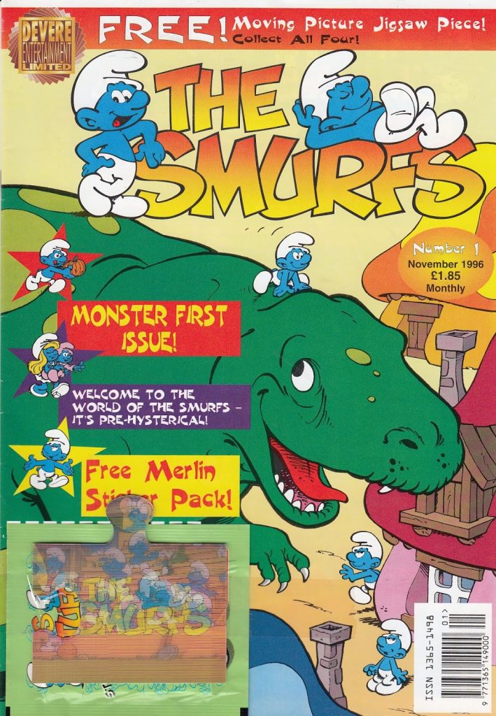 The Smurfs UK Volume 1 Issue 1 Cover