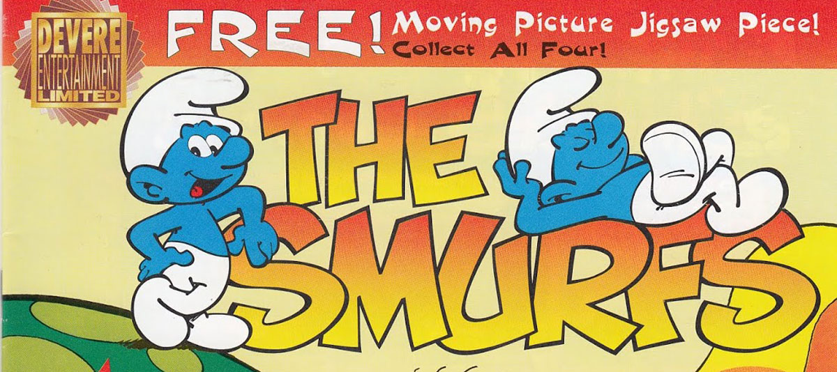 The Smurfs UK Volume 1 Issue 1 Cover SNIP