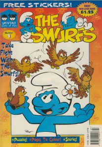 The Smurfs UK Volume 2 Issue 1 Cover