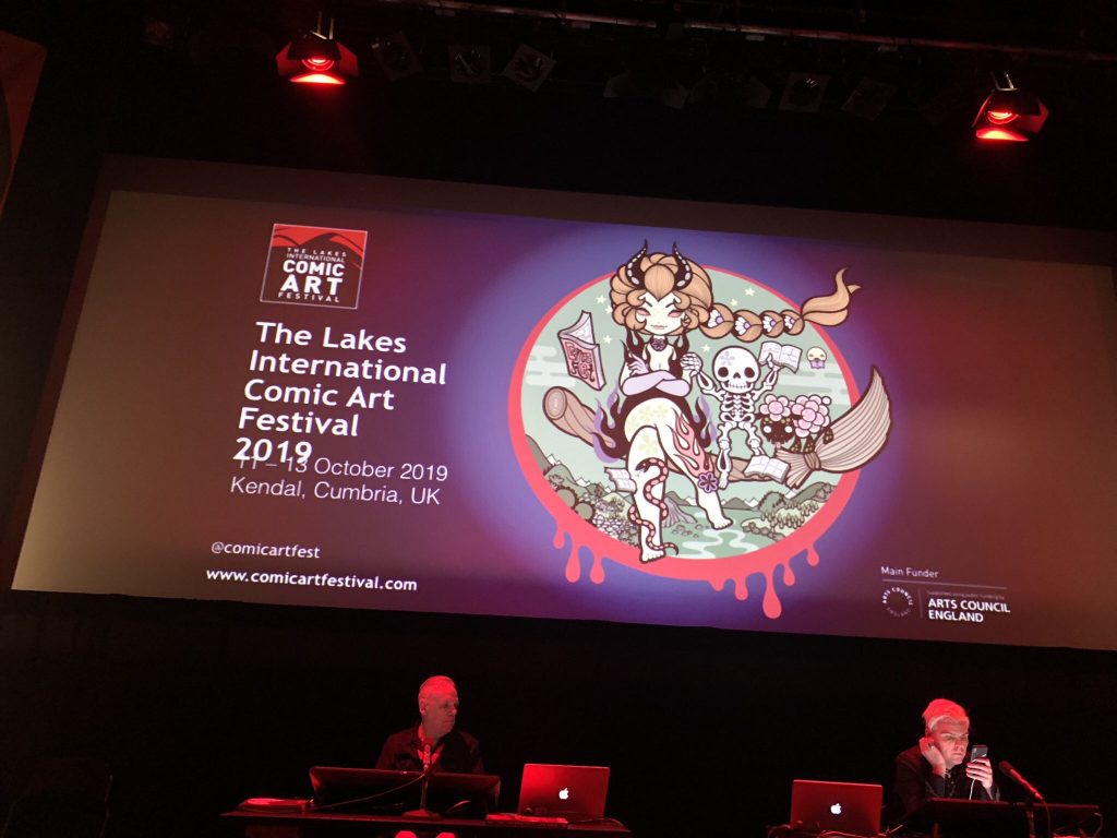 Lakes International Comic Art Festival 2019. Image: Brewery Arts Centre 