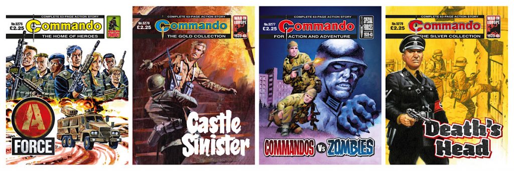 Commando Issues 5275 - 5278