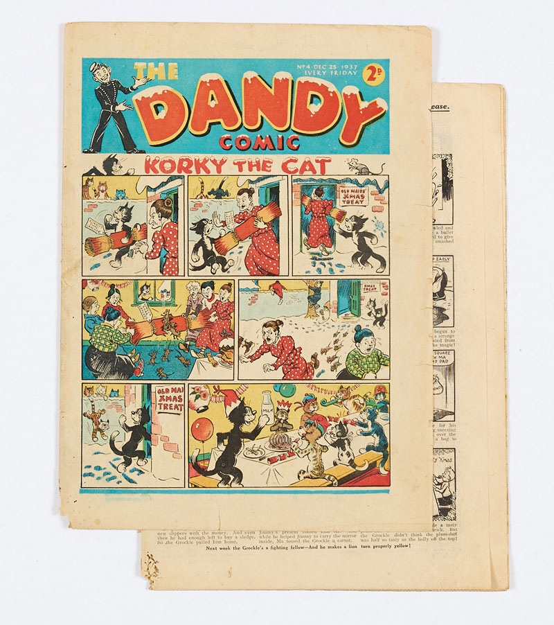 Dandy No 4 (Dec 25 1937) First Christmas issue