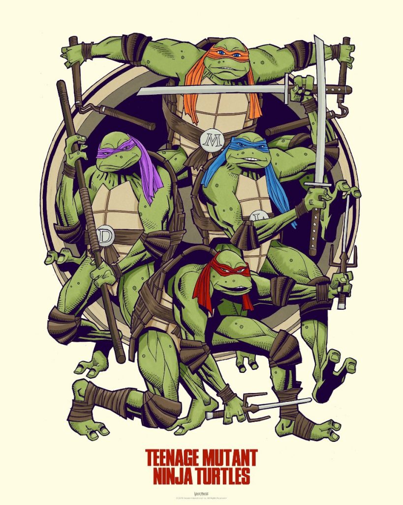 Teenage Mutant Ninja Turtles by Mick McMahon