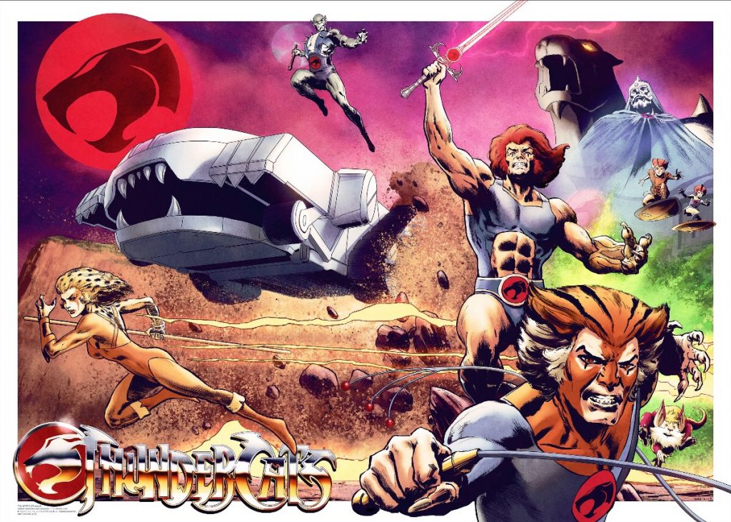 Vice Press Poster - Thundercats by Henrik Sahlstrom