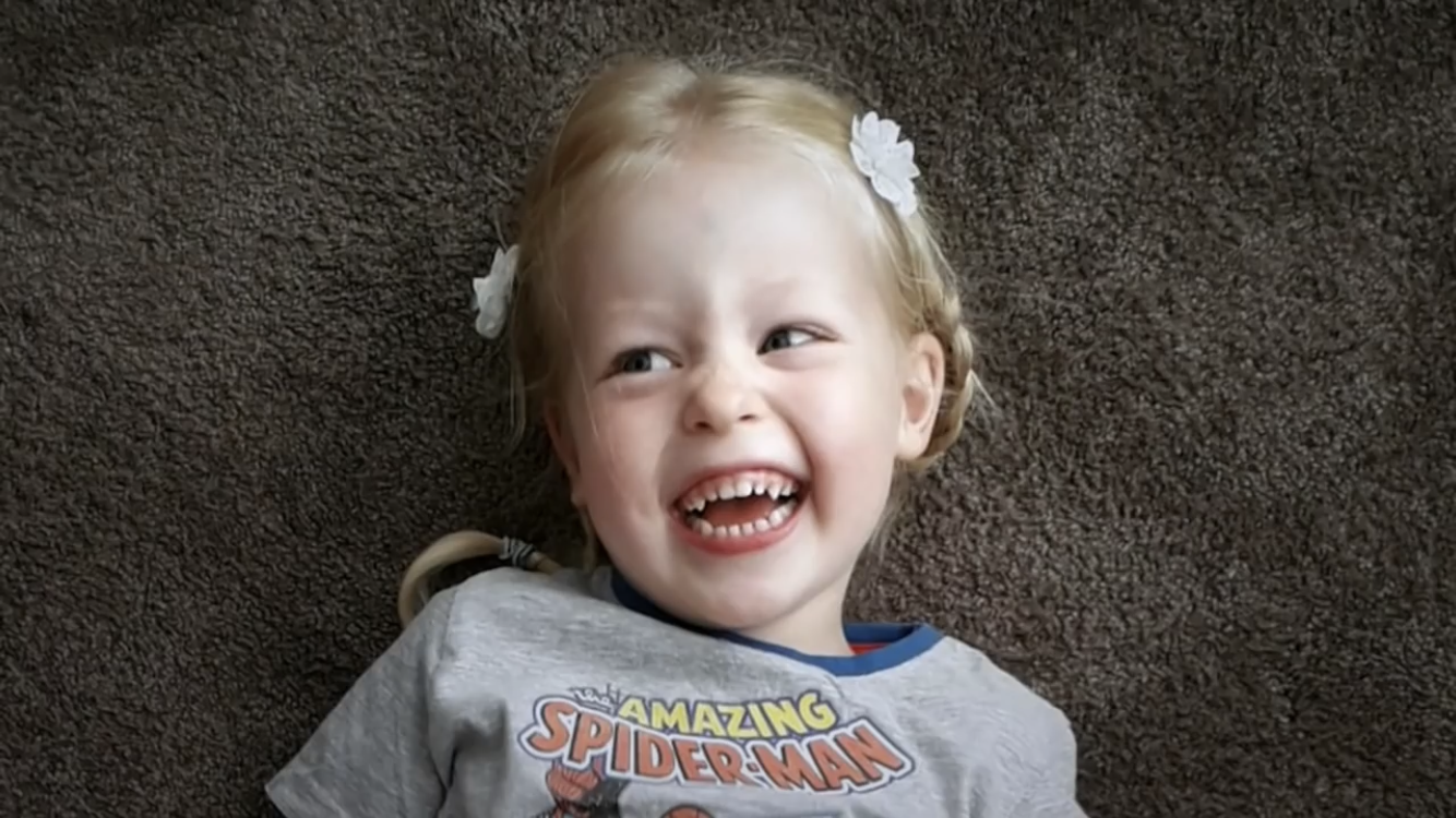 Four-year-old Spider-Man and Elsa fan Maisy