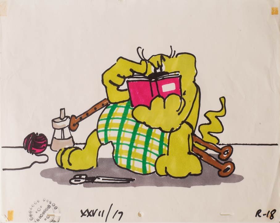 Art from Roobarb: Red Book Adventure (1975)