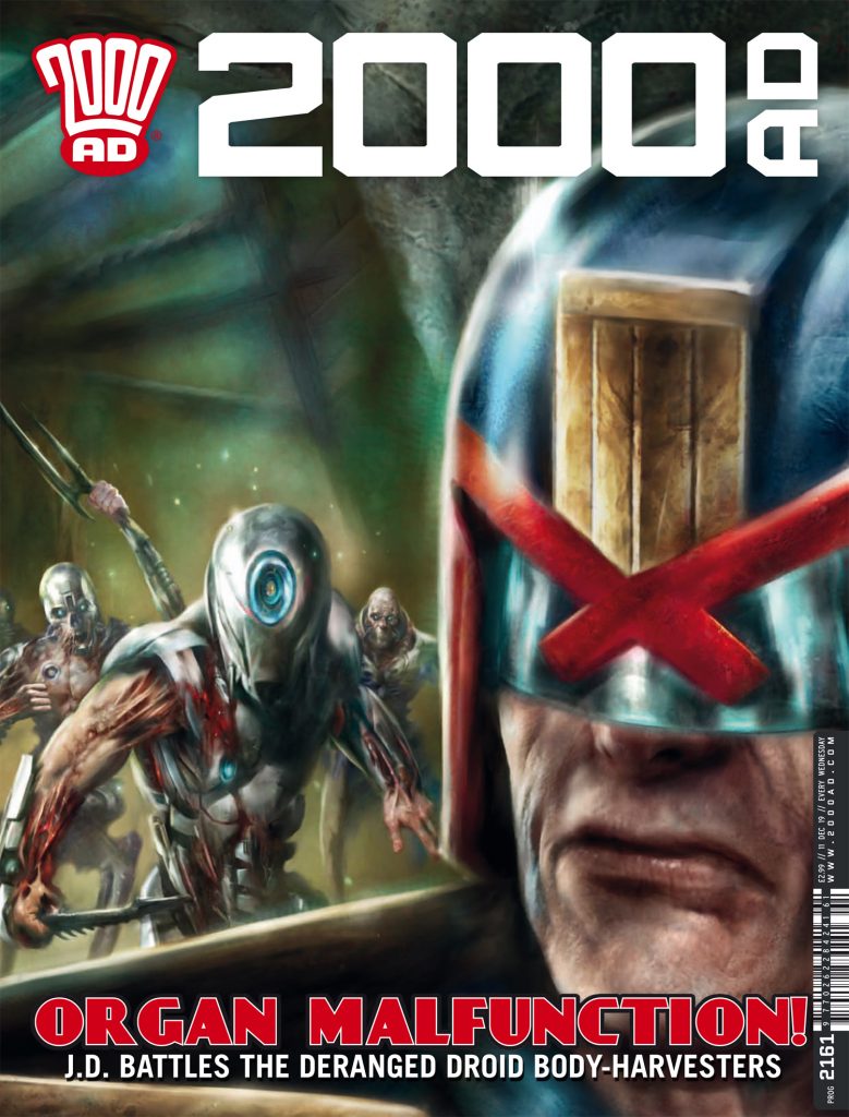 2000AD Prog 2161 - Cover by Nick Percival