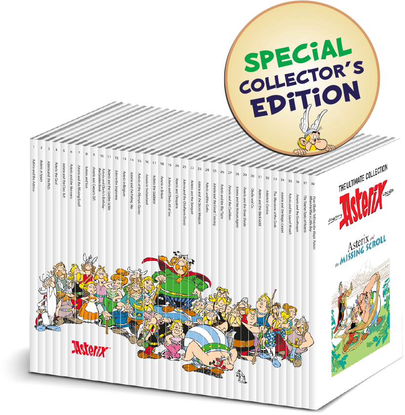 Asterix: The Ultimate Collection - Spine