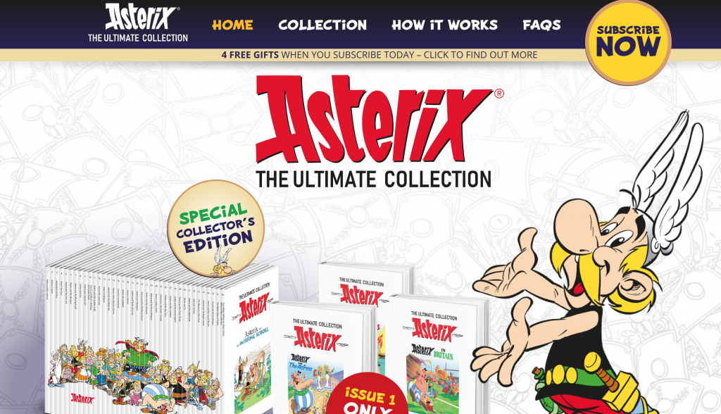 Asterix: The Ultimate Collection - Web Site
