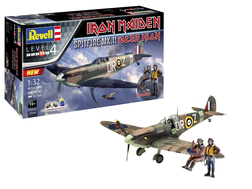 Iron Maiden "Aces High" Spitfire by Revell
