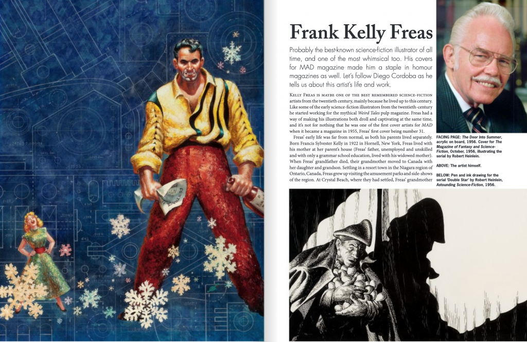 illustrators Magazine Issue 28 - Frank Kelly Freas