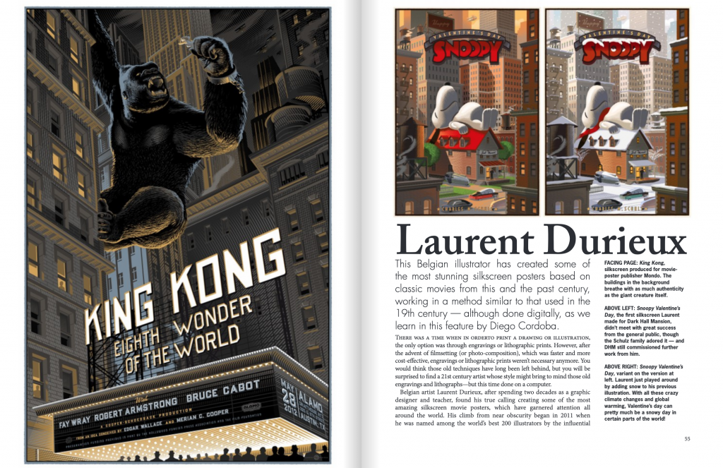 illustrators Magazine Issue 28 - Laurent Durieux