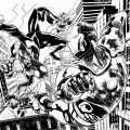 Marvel heroes, art by Bruno Oliveira