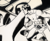 Detail from a ‘Dynamo' page by Wallace Wood