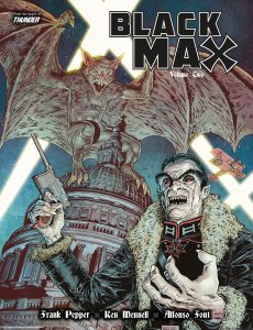 Black Max Volume Two - Cover by Chris Weston, coloured by Dylan Teague
