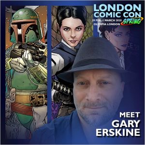 Gary Erskine - London Film and Comic Con Spring 2020