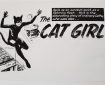 Cat Girl Masthead for Sally comic, art by Giorgio Giorgetti