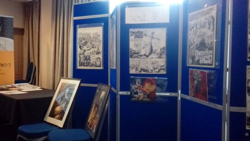 Just part of the Carlos Ezquerra Art Exhibition at Lawless 2019