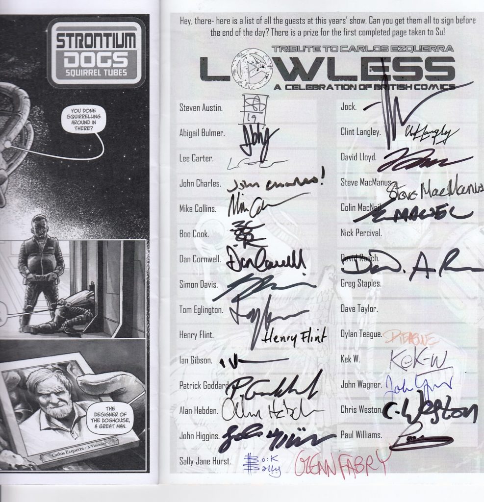 Lawless 2019 Convention Booklet - Signed