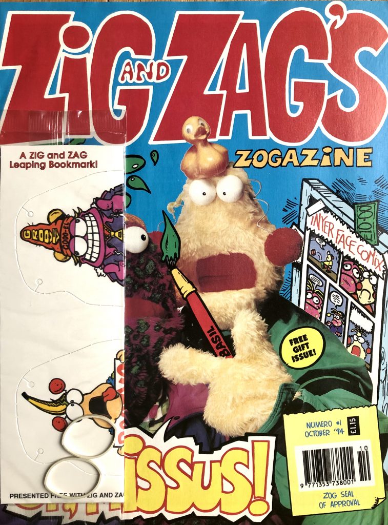 Zig and Zag's Zogazine - Issue #1 (Fleetway Editions Ltd), October 1994 - With Gift