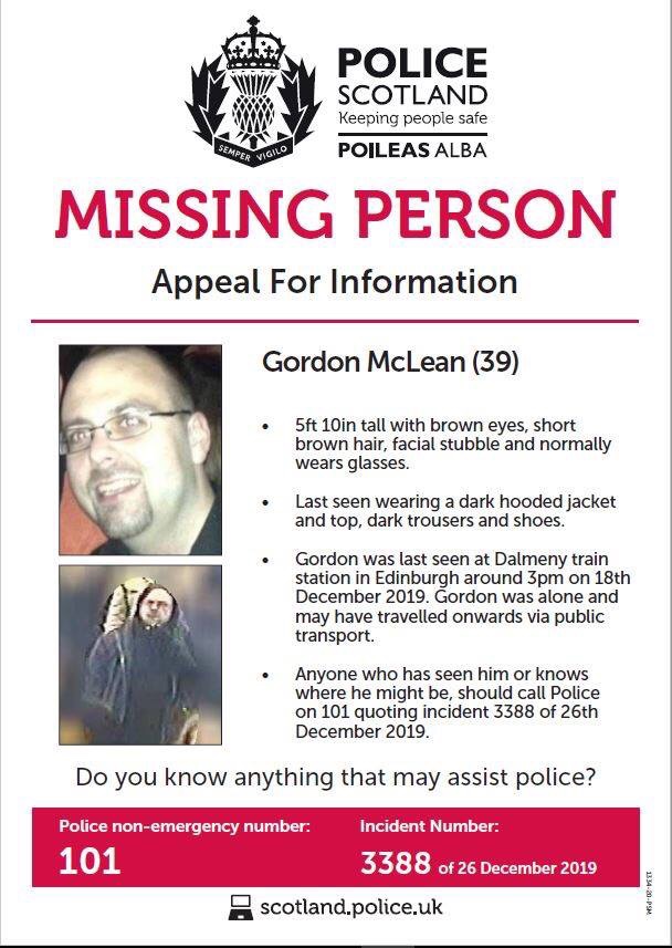 Missing: Gordon McLean