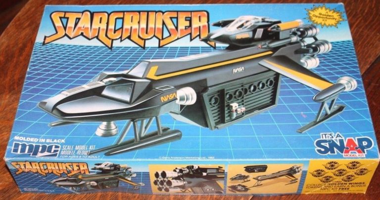 The NASA version of the Gerry Anderson Starcruiser kit, released in the United States