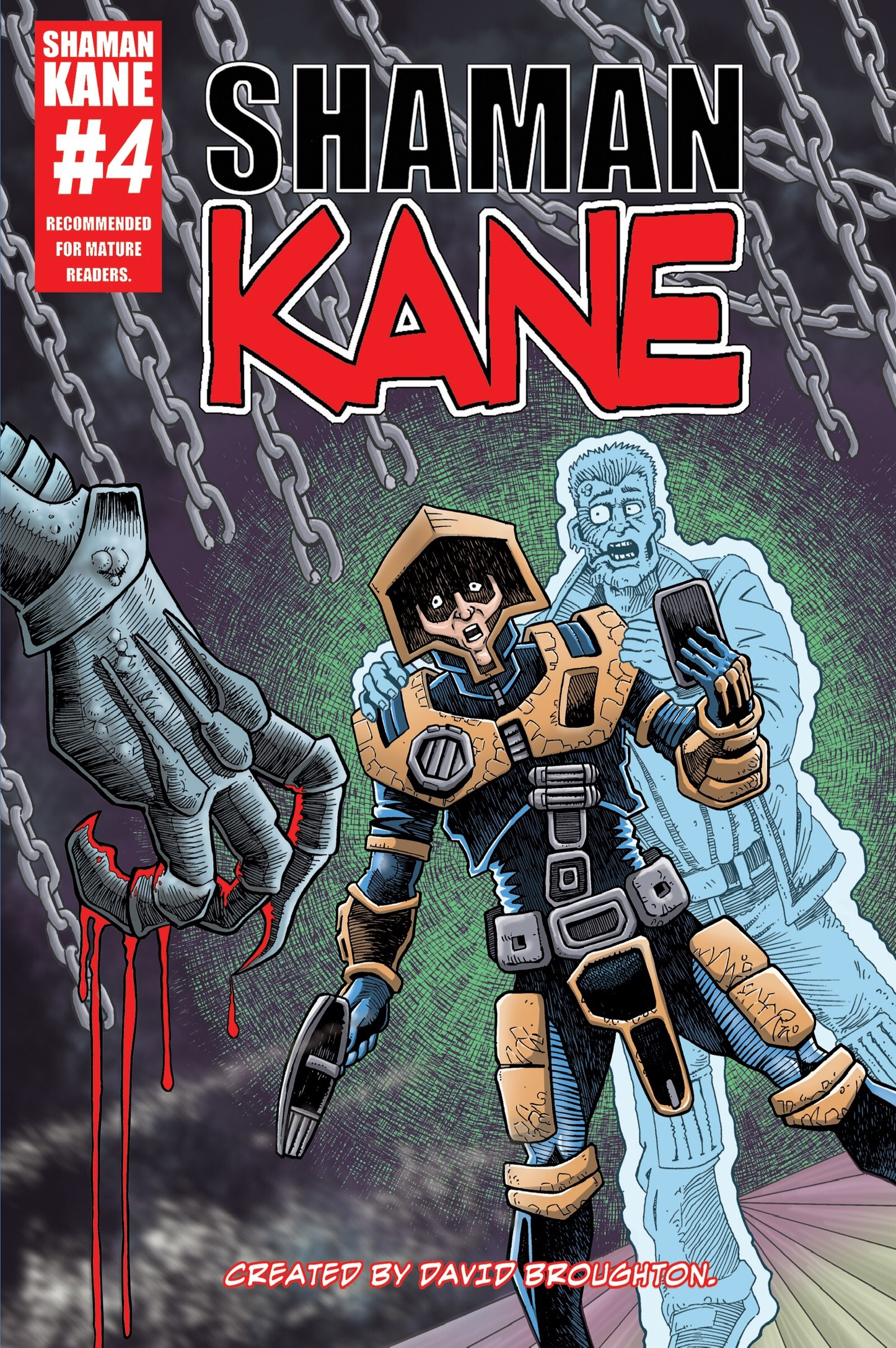 Shaman Kane # 4 - Cover