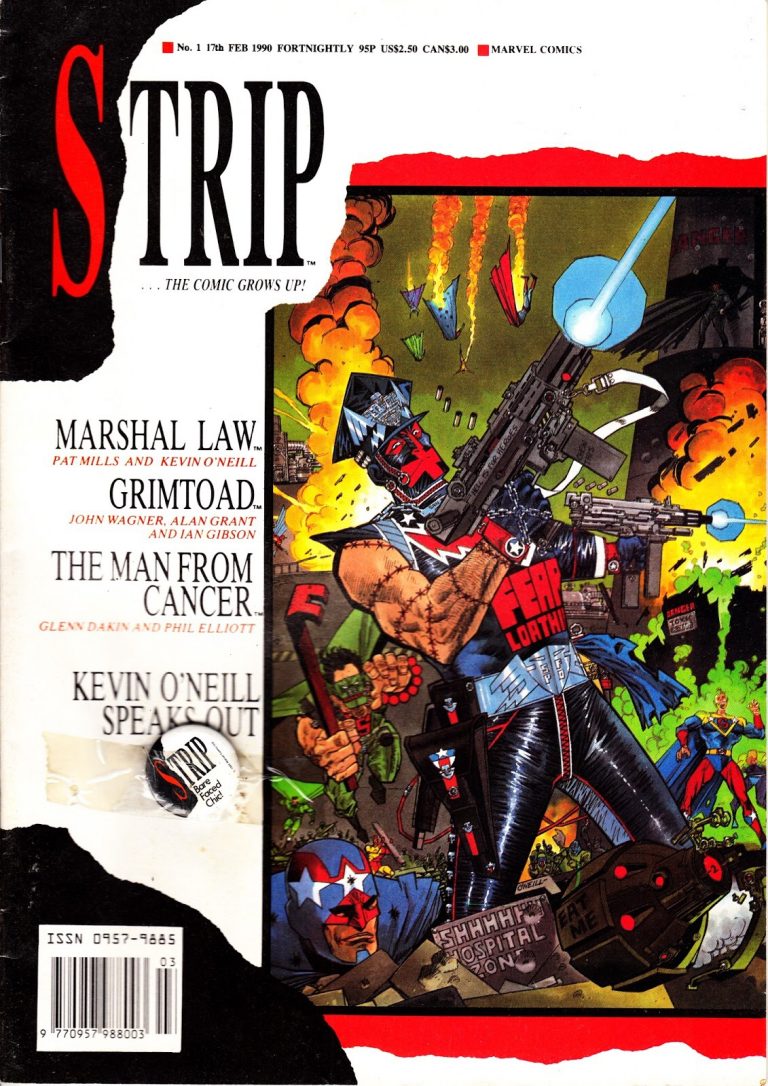 Strip Magazine Issue One (Marvel UK)