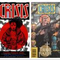 Dr William Proctor, Senior Lecturer in Transmedia, Culture and Communication at Bournemouth University and CRISIS comic covers