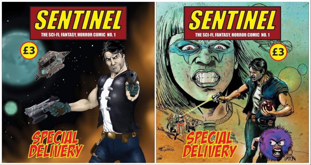 Sentinel Issue One - Cover Montage