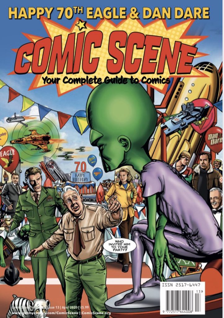 ComicScene Magazine 13 - cover by Martin Baines