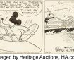 Floyd Gottfredson and Ted Thwaites Mickey Mouse Daily Comic Strip Original Art dated 31st December 1935 (Disney Enterprises & King Features Syndicate, 1935)