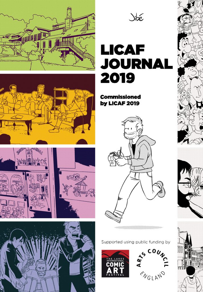 Jibé's Lakes International Comic Art Festival Journal 2019 - Cover