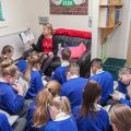 Children reading for fun at St Joseph’s Catholic Academy, a primary school in Goldenhill, Stoke on Trent. Photo: Egmont/Nick Caro