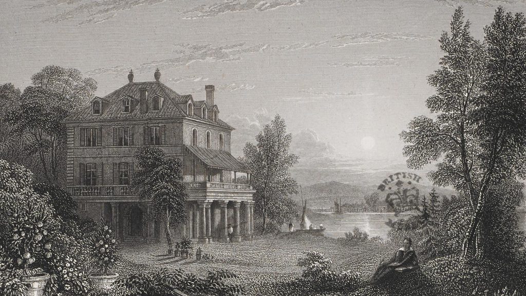 The Villa Diodati, also then known as Hotel d’Angleterre, where Percy Shelley, Mary Wollstonecraft Godwin, Lord Byron and John Polidori decided to write ghost stories in the summer of 1816. This led to the publishing of “Frankenstein” in 1818