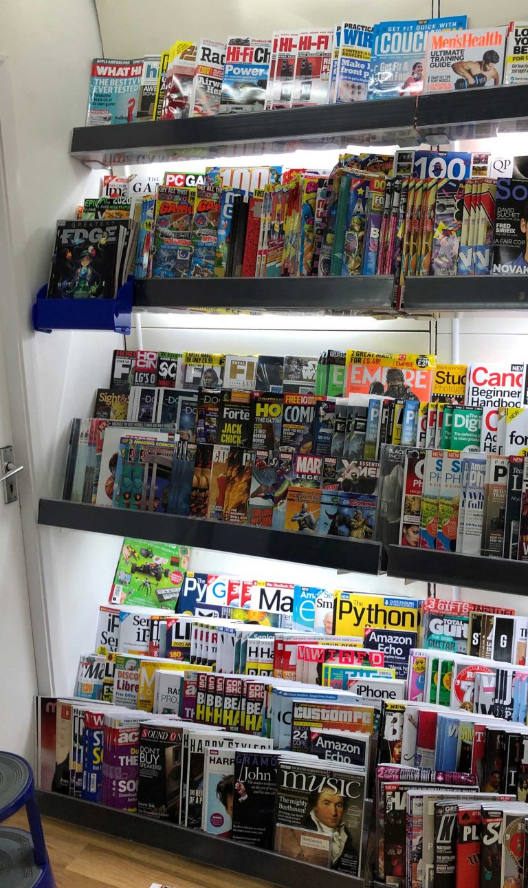 Good news for shoppers in WHSmith Kendal, where a store revamp has wisely given more space to magazines and comics - a welcome improvement