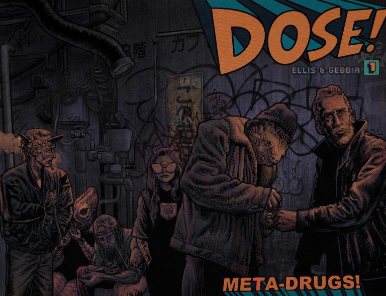 DOSE #1 Standard Cover by John Gebbia (wrap-around) - Cover A